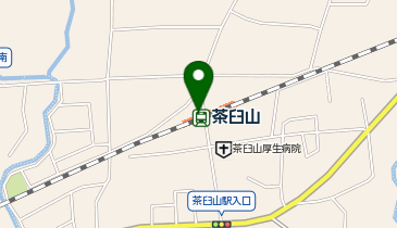 茶臼山の地図画像