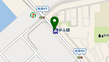 中ふ頭(大阪府)の地図画像