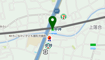 中井の地図画像