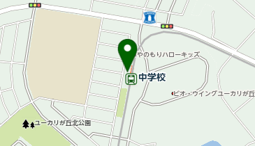 中学校の地図画像