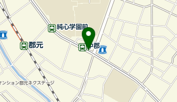 中郡(鹿児島県)の地図画像