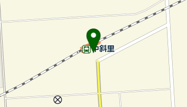 中斜里の地図画像