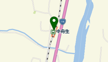 中舟生の地図画像