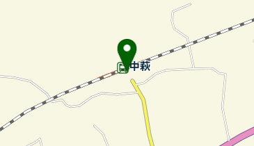 中萩の地図画像