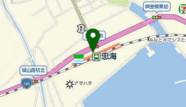 忠海の地図画像