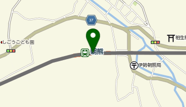 朝熊の地図画像