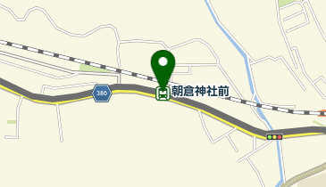 朝倉神社前の地図画像