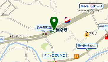 長楽寺の地図画像