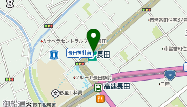 長田(神戸市営)の地図画像