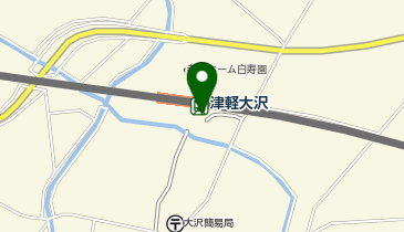 津軽大沢の地図画像