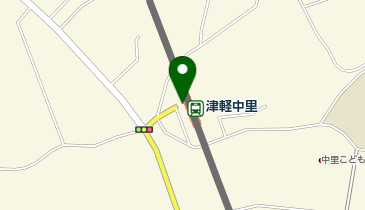 津軽中里の地図画像