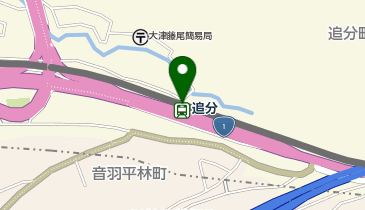 追分(滋賀県)の地図画像