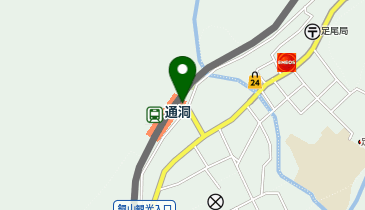 通洞の地図画像