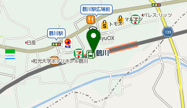 鶴川の地図画像