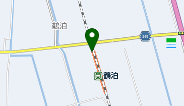 鶴泊の地図画像