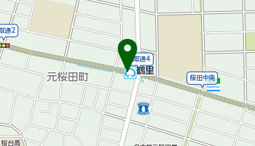 鶴里の地図画像