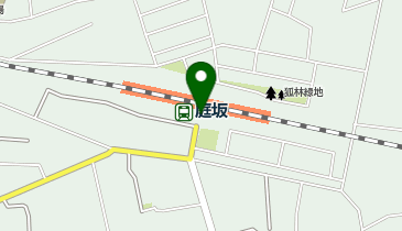 庭坂の地図画像