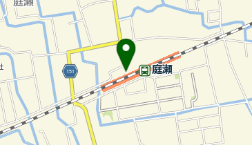 庭瀬の地図画像