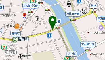 的場町の地図画像