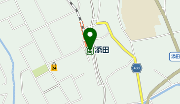 添田の地図画像