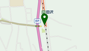 田沢の地図画像