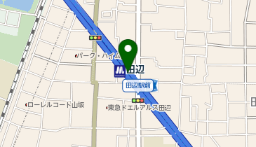 田辺の地図画像