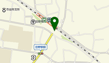 田野(宮崎県)の地図画像