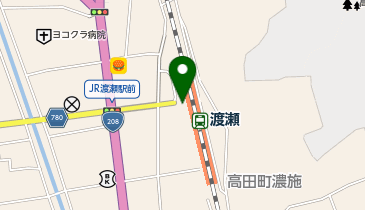 渡瀬(福岡県)の地図画像