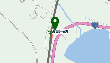 渡島当別の地図画像