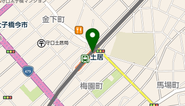 土居(大阪府)の地図画像