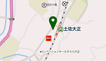 土佐大正の地図画像