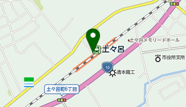 土々呂の地図画像