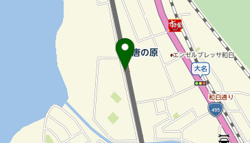 唐の原の地図画像