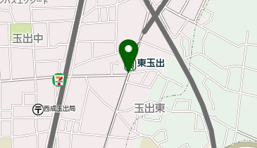 東玉出の地図画像