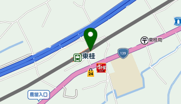 東桂の地図画像