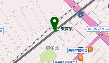 東高須の地図画像