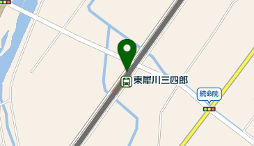 東犀川三四郎の地図画像