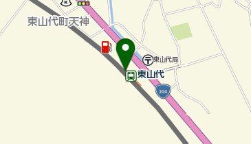 東山代の地図画像