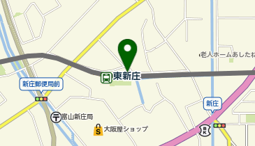 東新庄の地図画像