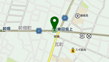 東田坂上の地図画像