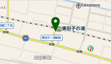 東田子の浦の地図画像