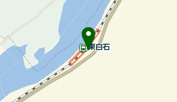 東白石の地図画像