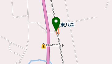 東八森の地図画像