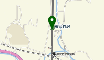 東武竹沢の地図画像