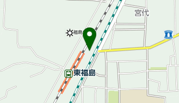 東福島の地図画像