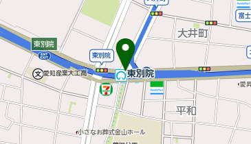 東別院の地図画像