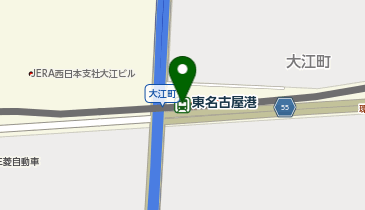 東名古屋港の地図画像