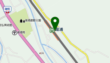 湯浦の地図画像