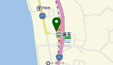 湯玉の地図画像