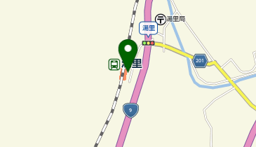 湯里の地図画像